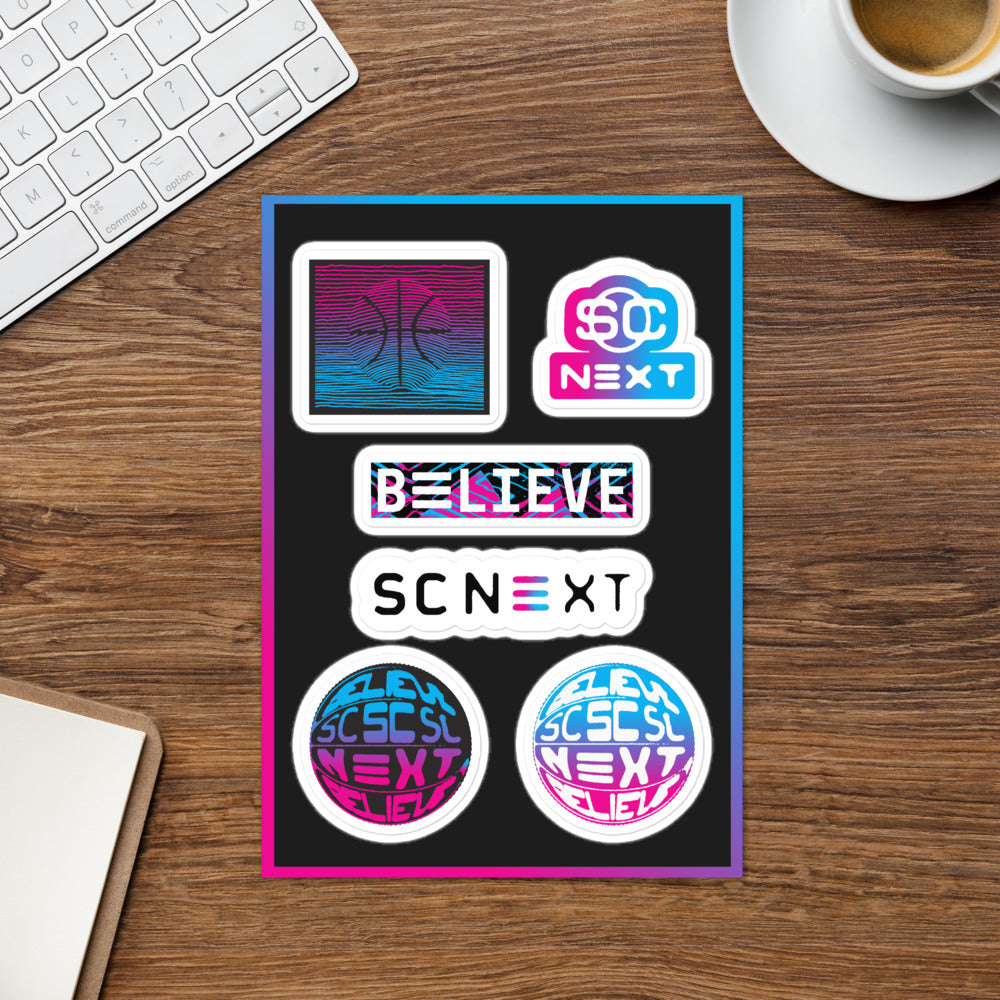 SC NEXT Tourney Sticker Sheet