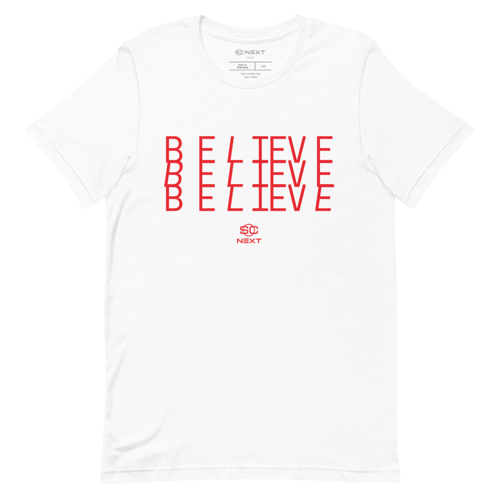 SC NEXT Repeating Believe T-Shirt